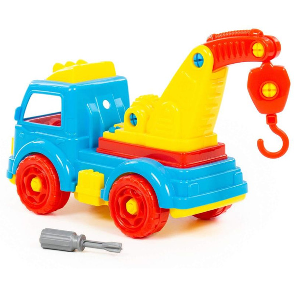 Конструктор Полесье 84828 Автомобиль-эвакуатор