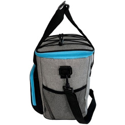 Сумка изотермическая MIRU 9048 13л (черный/серый)