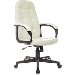 Кресло Бюрократ CH 002 (слоновая кость)