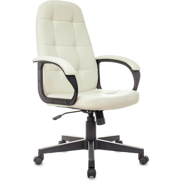 Кресло Бюрократ CH 002 (слоновая кость)