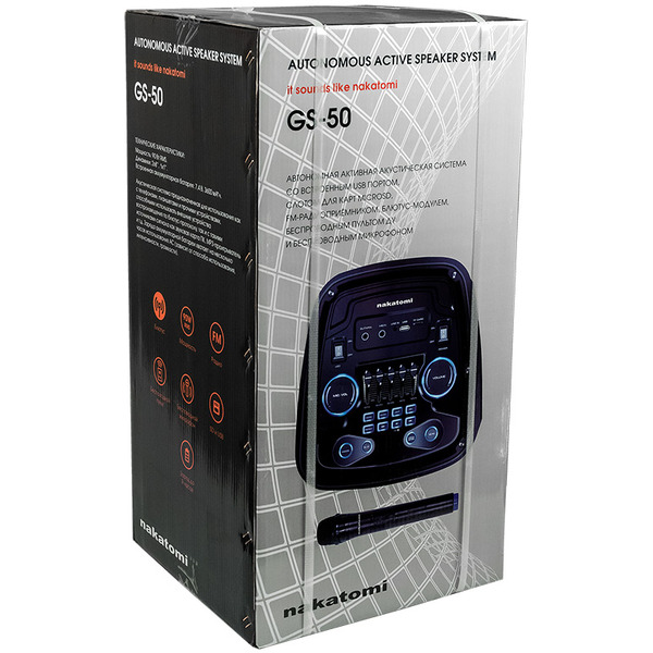 Колонка для вечеринок Nakatomi GS-50