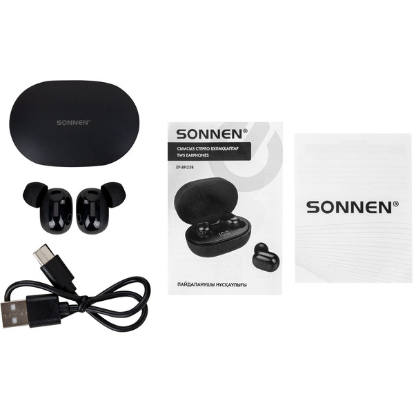 Наушники Sonnen EP-BH25B (черный)