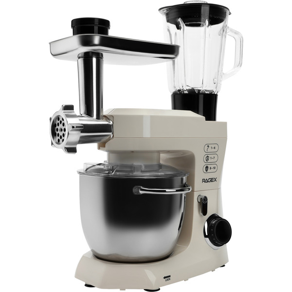 Кухонный комбайн RAGEX R119-111 (пломбирно-бежевый)
