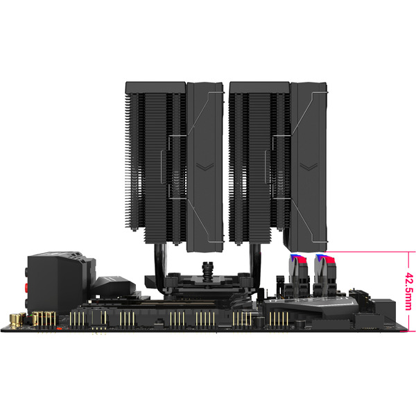 Кулер для процессора Sama A60B (черный)