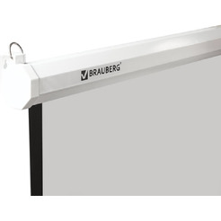 Экран проекционный настенный BRAUBERG WALL (180х180см)