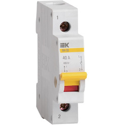 Выключатель нагрузки IEK ВН-32 1Р 40А MNV10-1-040