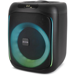 Минисистема Digma D-MC1700 (черный)