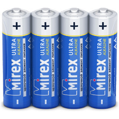 Батарейка Mirex Ultra Alkaline AA 4 шт LR6-S4