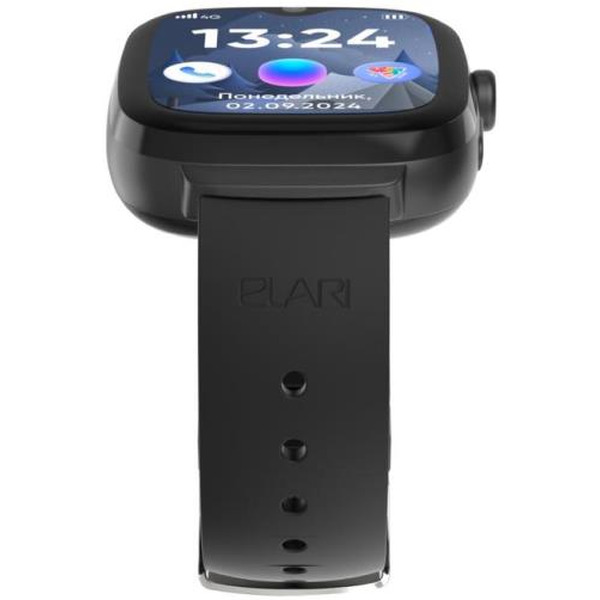 Детские умные часы Elari KidGram Watch 4G KP-4G-K (черный)