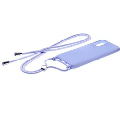 Бампер Bingo Lanyard для Samsung Galaxy A03s (фиолетовый)