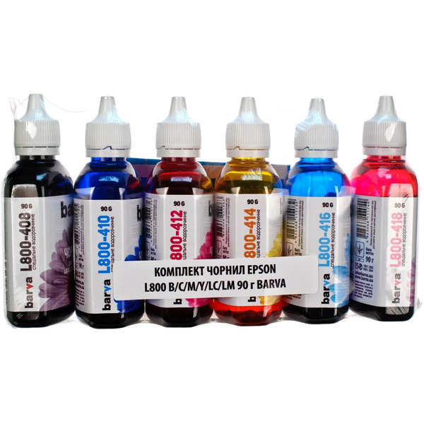 Комплект чернил BARVA L800-090-MP