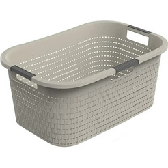 Корзина для белья Rotho Country 1040407422 (40л, капучино)