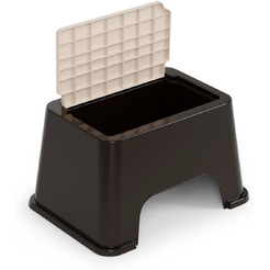 Табурет пластиковый Альтернатива С боксом М5831