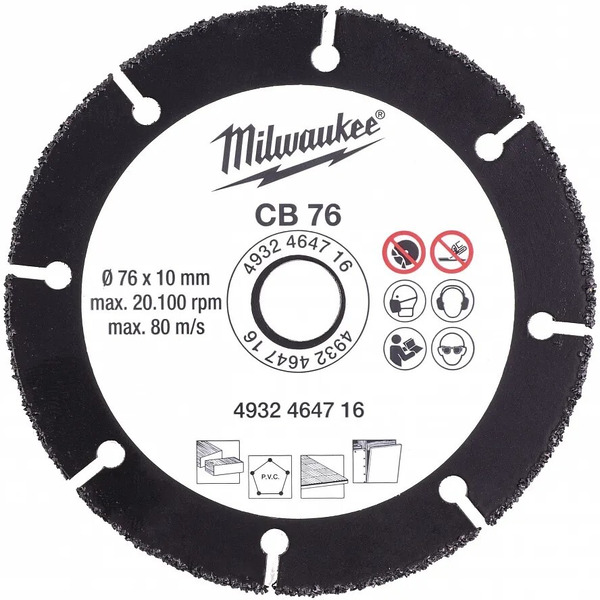 Диск по дереву Milwaukee 4932464716