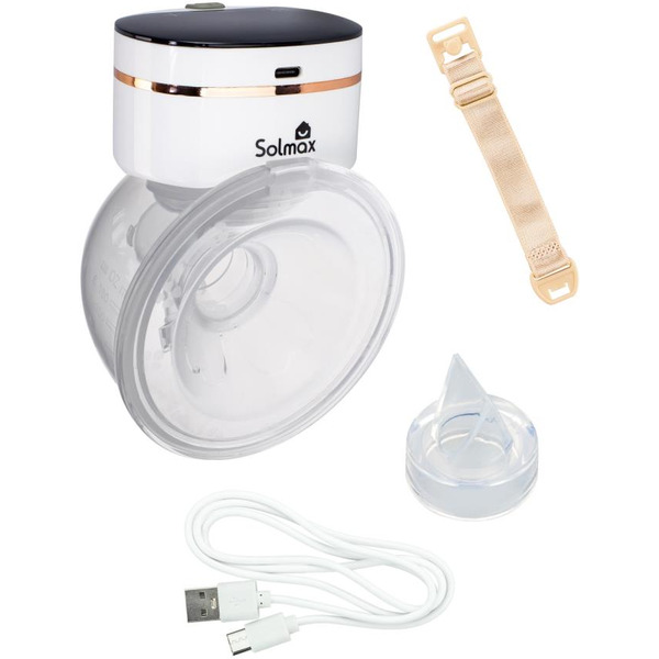 Молокоотсос электрический Solmax&Kids HP99187 (белый)
