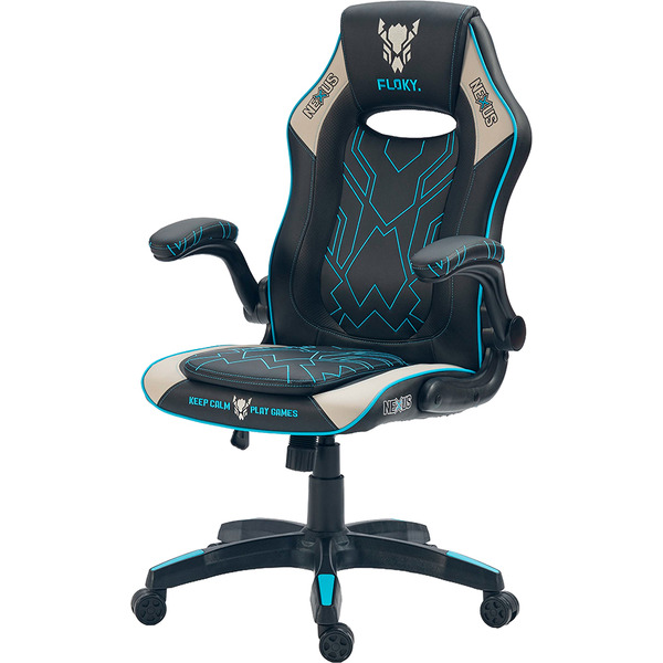 Кресло компьютерное FLOKY NEXUS Black-Grey V3
