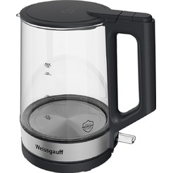 Чайник электрический Weissgauff WK 1700 EcoGlass Graphite