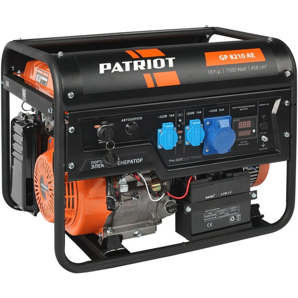 Генератор Patriot GP 8210AE