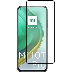 Защитное стекло CASE 3D для Xiaomi Mi 10T/Mi 10T Pro (черный глянец)