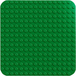 Элемент конструктора Lego Duplo Зеленая строительная пластина 10460