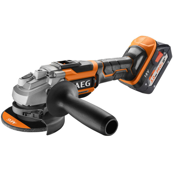 Угловая шлифмашина AEG Powertools BEWS 18-125BL LI-502C (4935464417)