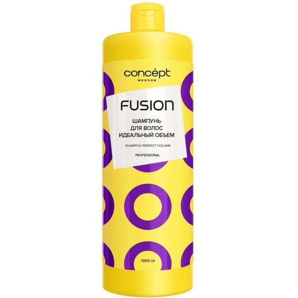 Шампунь CONCEPT Fusion идеальный объем Perfect Volume, 1000 мл