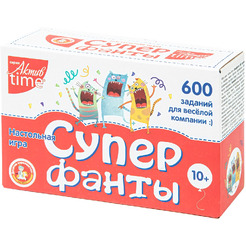 Настольная игра Десятое королевство Актив time. Супер фанты 04307