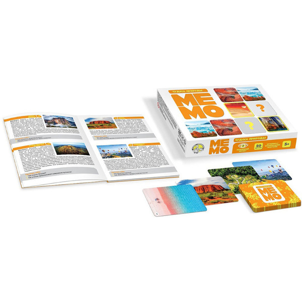 Настольная игра Десятое королевство Мемо. Чудеса природы 03594