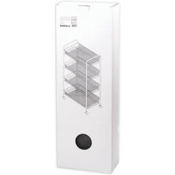 Этажерка Brabix 603754 (серебристый)