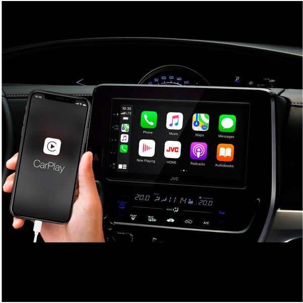 USB-магнитола JVC KW-M560BT