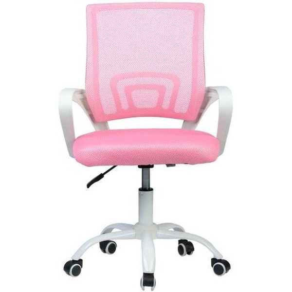 Кресло офисное King Style AT-22-2 Onta LT White (розовый)