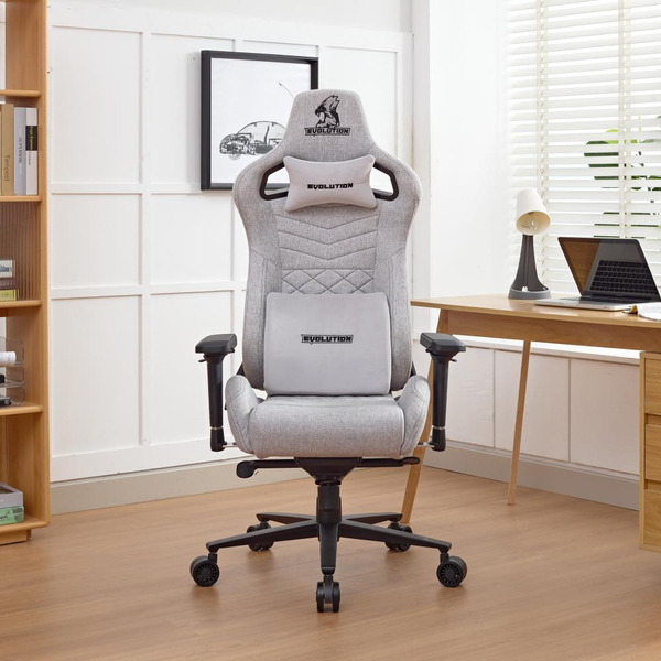 Игровое кресло EVOLUTION CONQUEROR FABRIC Grey