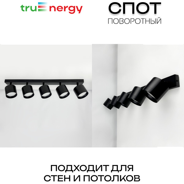 Светильник накладной поворотный TRUENERGY MODERN 21388