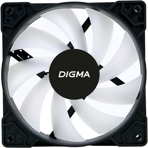 Вентилятор для корпуса Digma DFAN-FRGB1