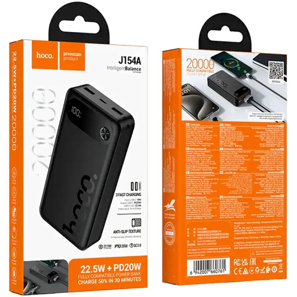 Внешний аккумулятор Hoco J154A 60761 20000mAh