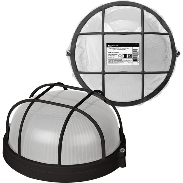 Светильник TDM НПБ1302 (черный)