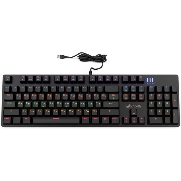 Клавиатура Oklick 990 G2 (черный)