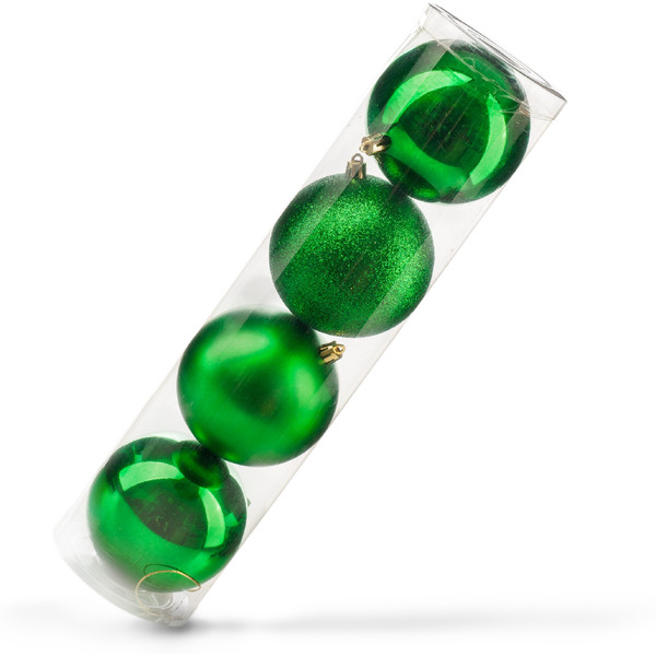 Набор новогодних шаров Ausini VT25-04008-5