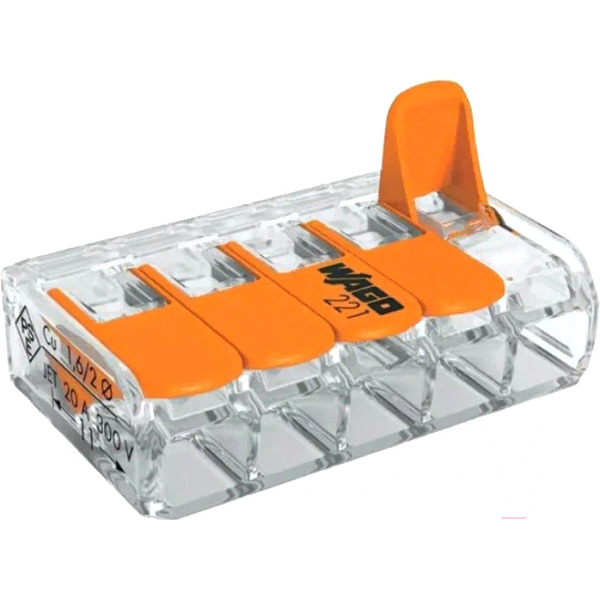 Универсальная клемма WAGO 07-5165 221-415 (25 шт)