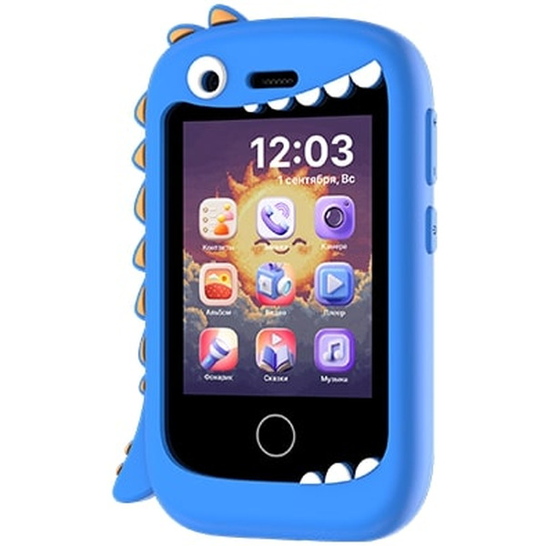 Мобильный телефон с игровыми функциями ELARI GamePhone (черный/синий)