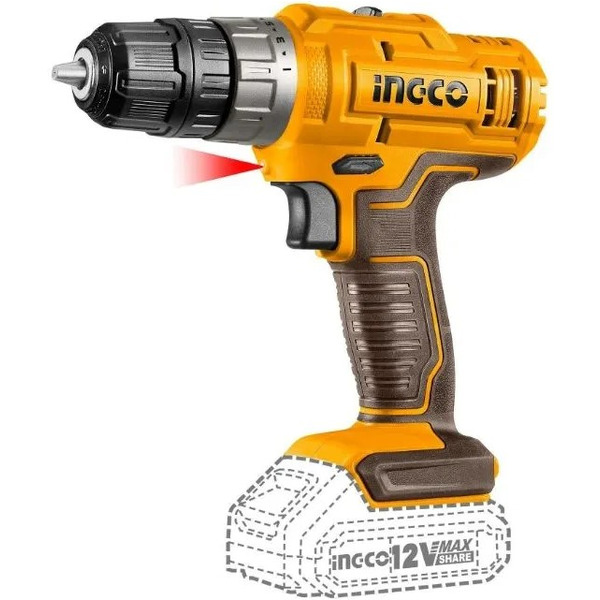 Дрель-шуруповерт аккумуляторная INGCO CDLI1228 CDLI