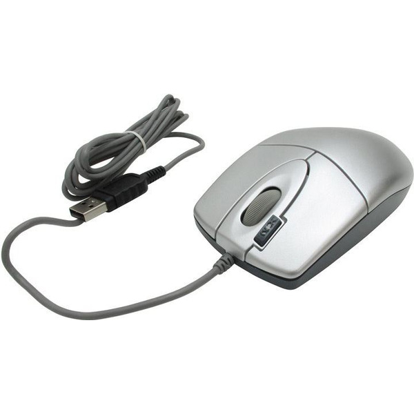 Проводная мышь A4Tech OP-620D, Silver