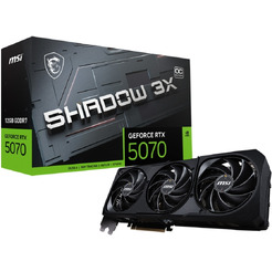 Видеокарта MSI GeForce RTX 5070 12G Shadow 3X OC