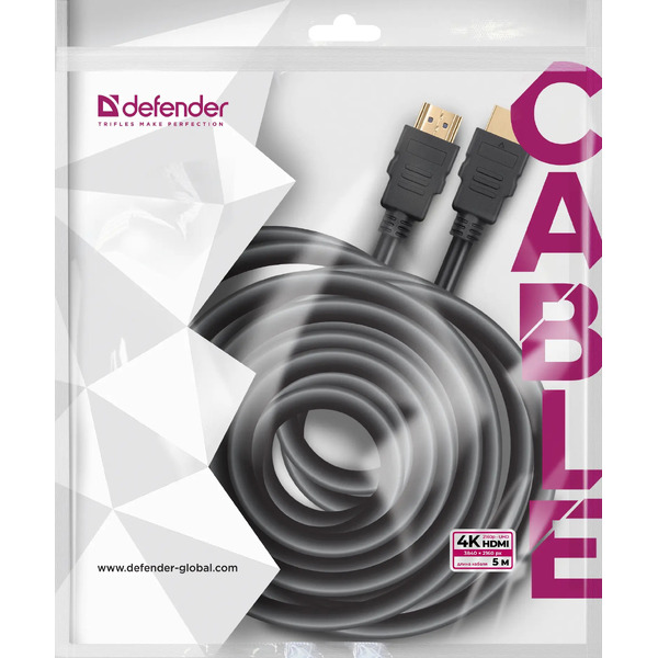 Кабель Defender HDMI 09 HDMI M-M 87348 (5м)