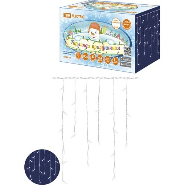 Гирлянда TDM Electric Бахрома SQ0361-0077