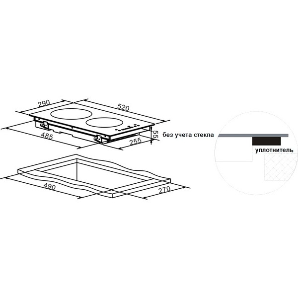 Варочная панель Schtoff I30H03 Black