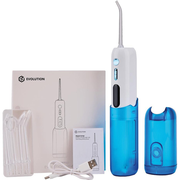 Ирригатор Evolution WF-03 White Blue