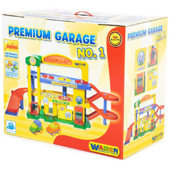 Гараж Полесье №1 "Премиум" с автомобилями (в коробке) 40398