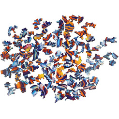 Сувенирный пазл MASTER WOOD Тигр SWPT