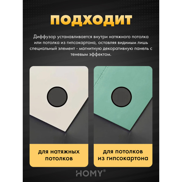 Вентиляционная решетка теневая с вентилятором с таймером и регулировкой воздуха HOMY AIR A100BRT